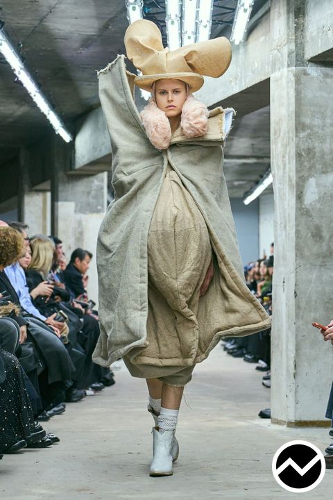 Comme des Garçons Homme Plus, SS26 menswear, Oversized Coat, look 15