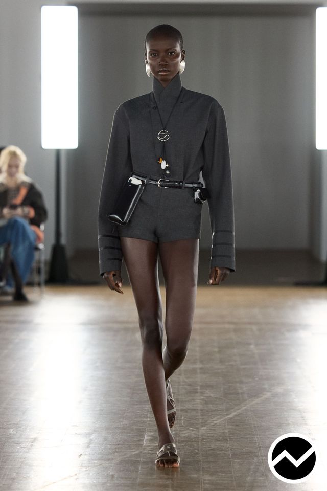 Coperni, SS26 womenswear, Overshirt, look 1