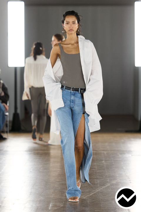 Coperni, SS26 womenswear, Relaxed Jeans, look 16
