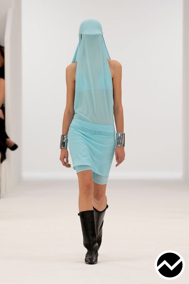 Courrèges SS26 womenswear, look 1