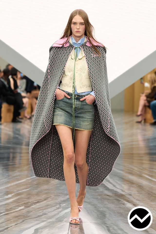 Dior, SS26 womenswear, Wrap Tie Coat, look 27