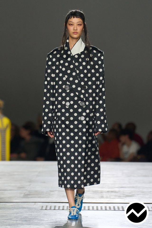 Dries Van Noten, SS26 womenswear, Polka Dot, look 35