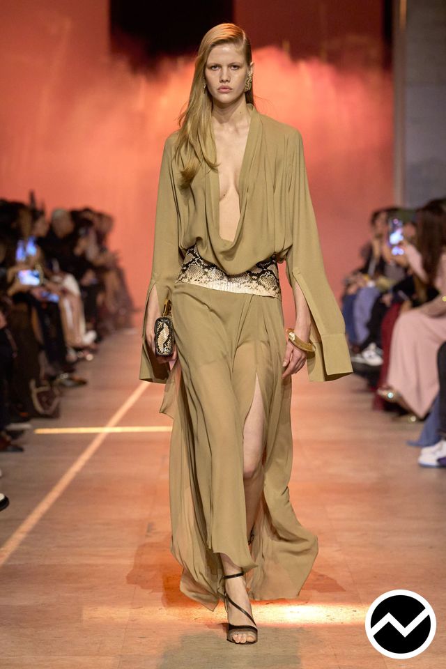 Elie Saab, SS26 womenswear, High-Rise Skirts, look 33