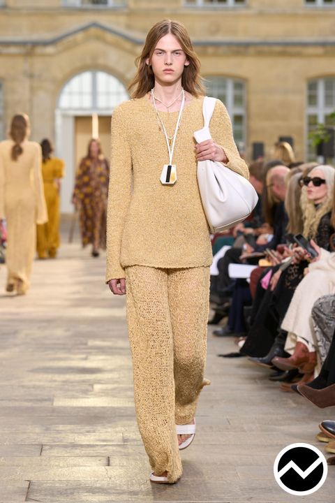 Gabriela Hearst, SS26 menswear, Champagne, look 27
