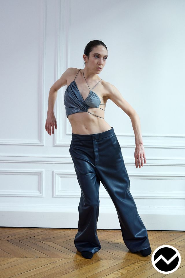 Gauchère, SS26 womenswear, Nordic Blue, look 9