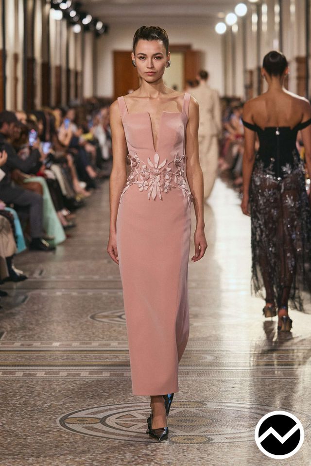 Georges Hobeika, SS26 womenswear, Terra Cotta, look 31
