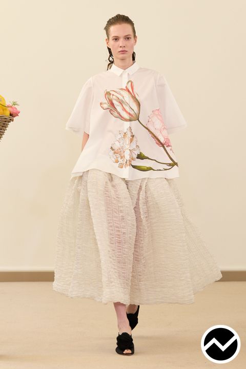 Giambattista Valli, SS26 womenswear, Oversized Shirts, look 2