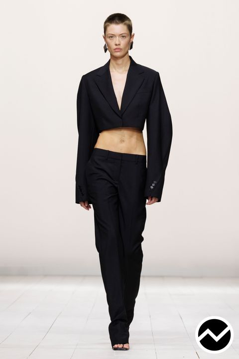 Givenchy, SS26 womenswear, Set In Sleeve Jacket, look 7