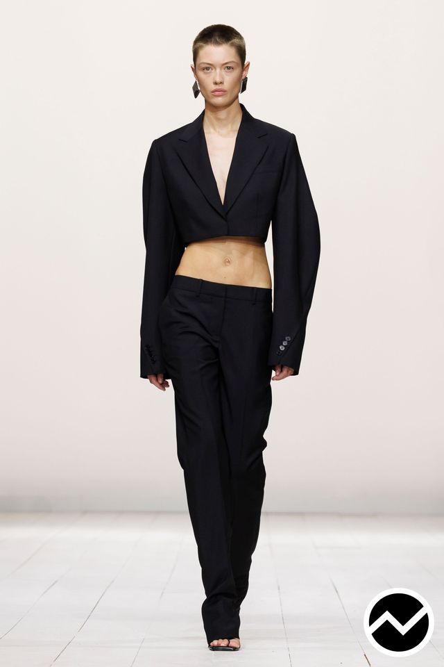 Givenchy, SS26 womenswear, Cropped Jacket, look 7