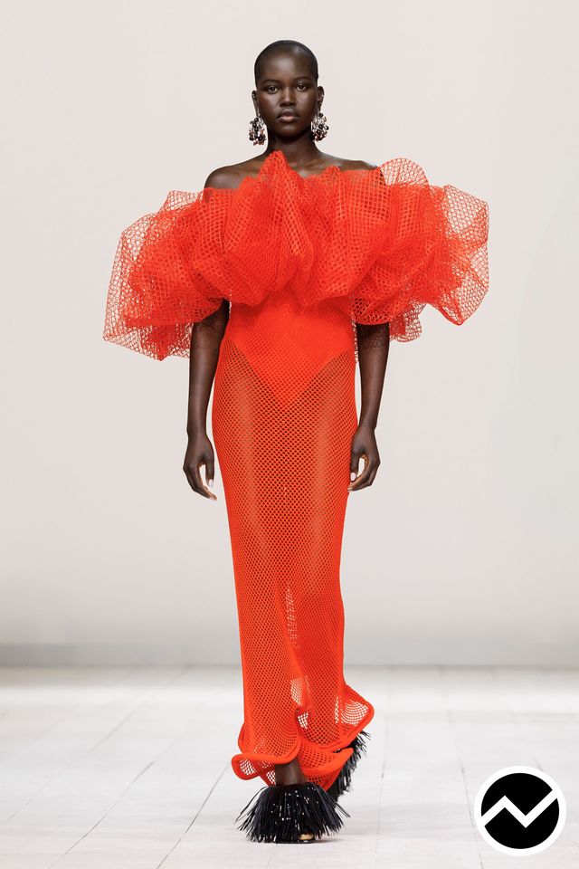 Givenchy, SS26 womenswear, Mesh, look 31