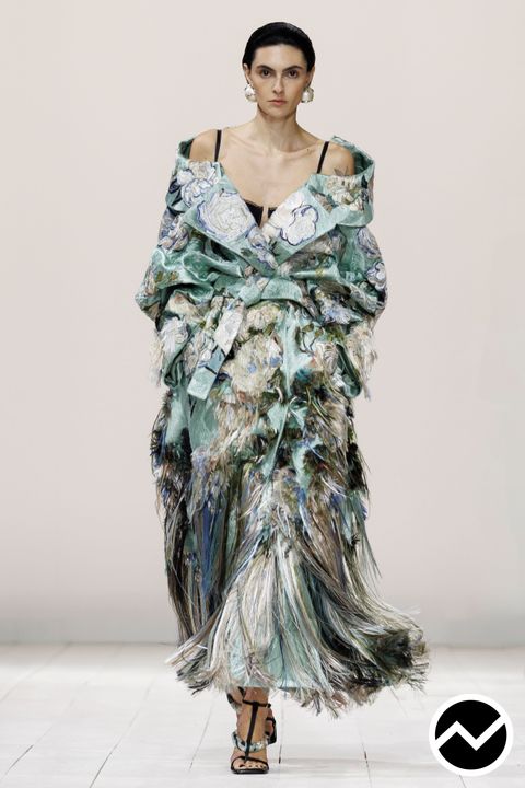 Givenchy, SS26 womenswear, Oversized Dress, look 50