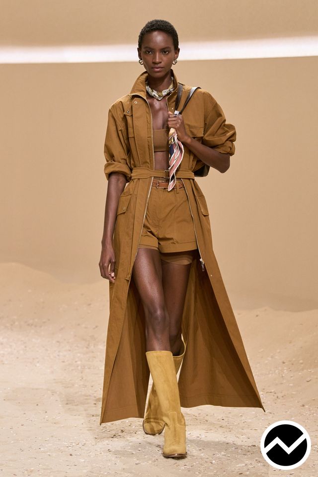 Hermès, Hermès SS26 womenswear, look 12