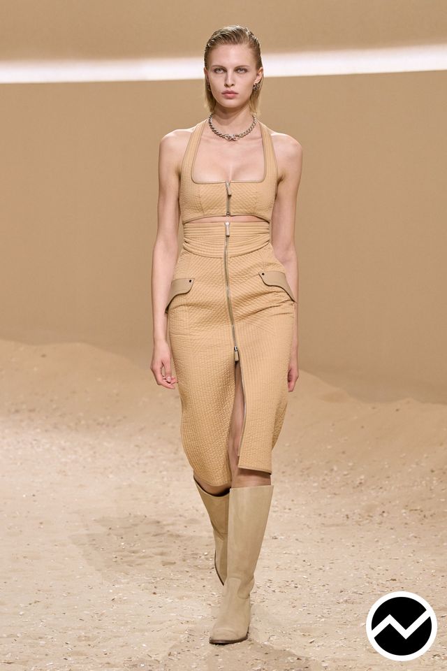 Hermès, SS26 womenswear, Zip Top, look 21