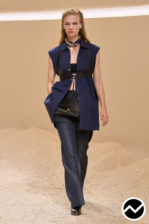 Hermès, SS26 womenswear, Relaxed Vest, look 40