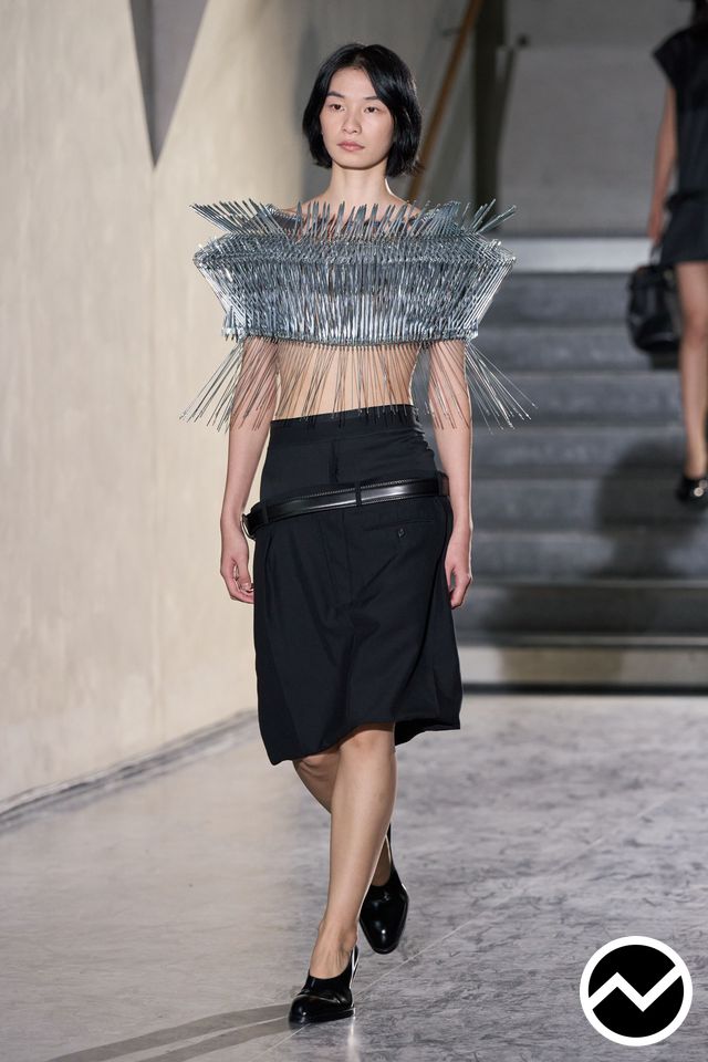 Hodakova, SS26 womenswear, Knee Shorts, look 6