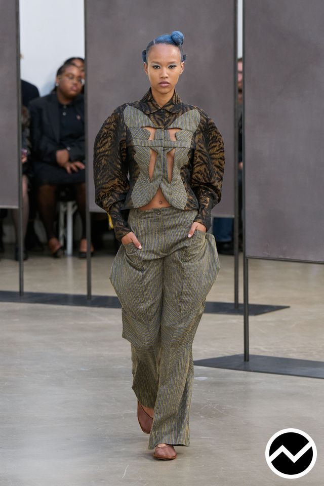 Kiko Kostadinov, Kiko Kostadinov SS26 womenswear, look 11
