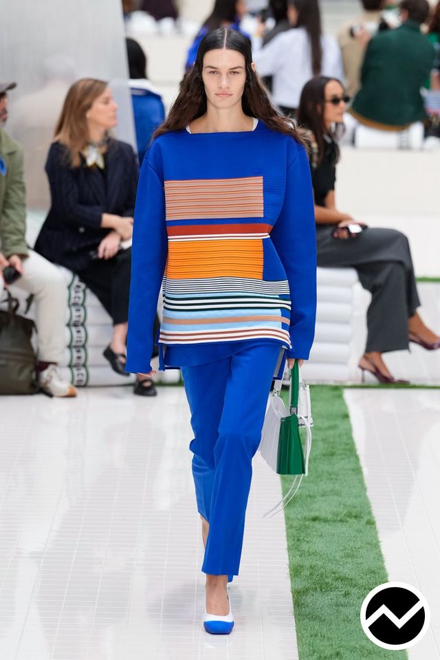 Lacoste, SS26 womenswear, Oversized Sweater, look 27