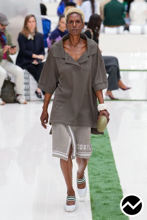 Lacoste, SS26 womenswear, Knee Shorts, look 42