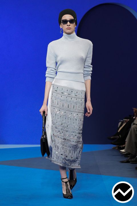 Lanvin, SS26 womenswear, Turtle Sweater, look 7