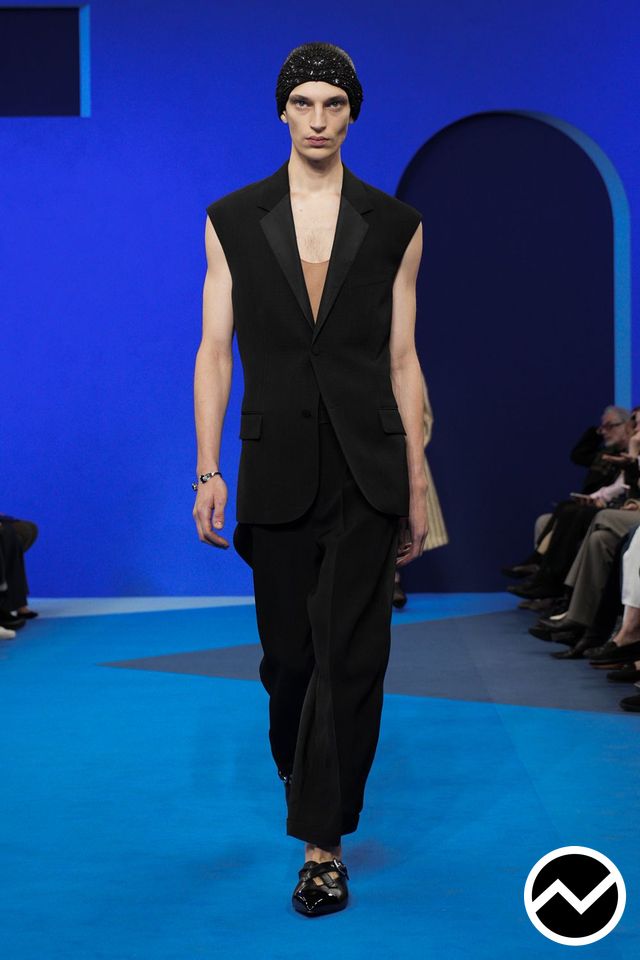 Lanvin, Lanvin SS26 menswear, look 46