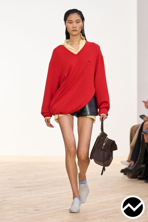 Loewe, SS26 womenswear, Fleece, look 45