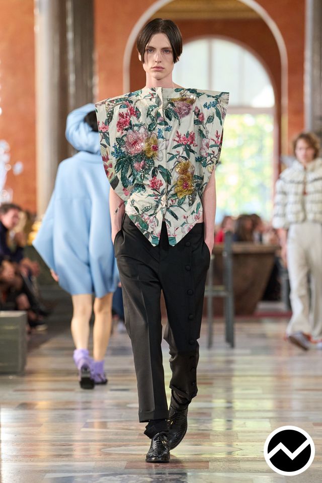 Louis Vuitton, SS26 menswear, Floral, look 35