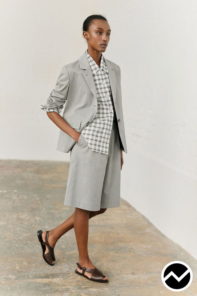 Margaret Howell, SS26 womenswear, Flap Pockets Jacket, look 8