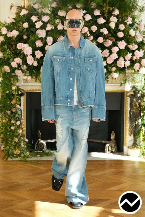 Matières Fécales, SS26 menswear, Denim, look 21