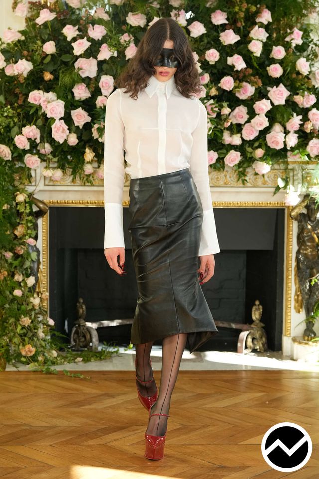 Matières Fécales, SS26 womenswear, Midi Skirts, look 26