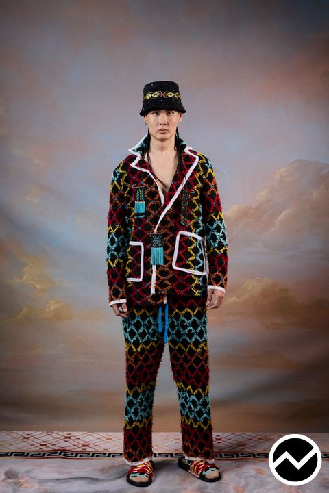 MaXhosa Africa, SS26 menswear, Geometric, look 26