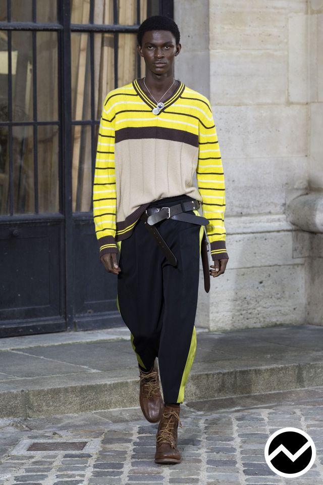 Meryll Rogge, SS26 menswear, Barrel Pants, look 16