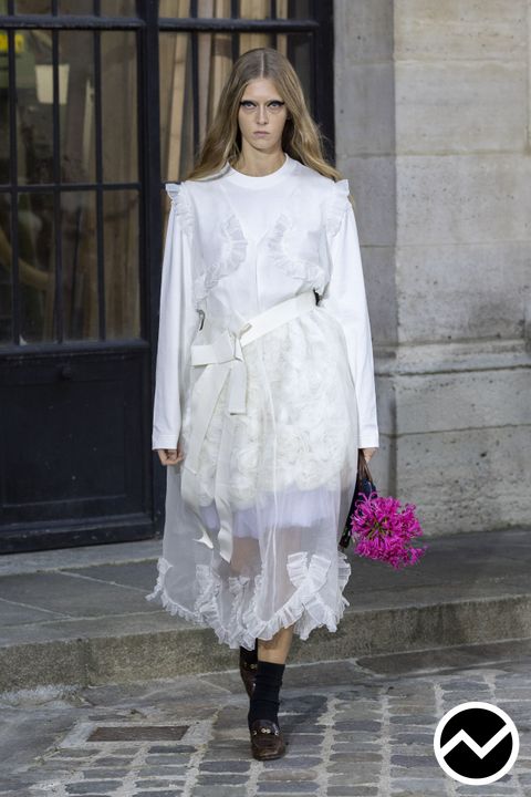 Meryll Rogge, SS26 womenswear, Cinched Dress, look 30