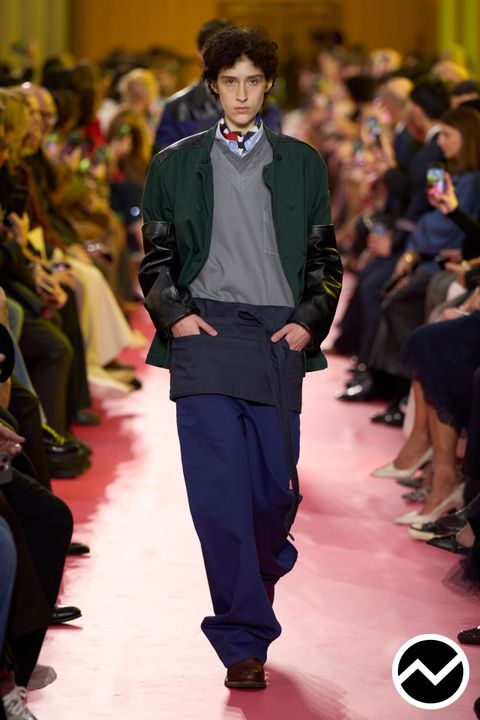 Miu Miu, SS26 menswear, Pine Green, look 7