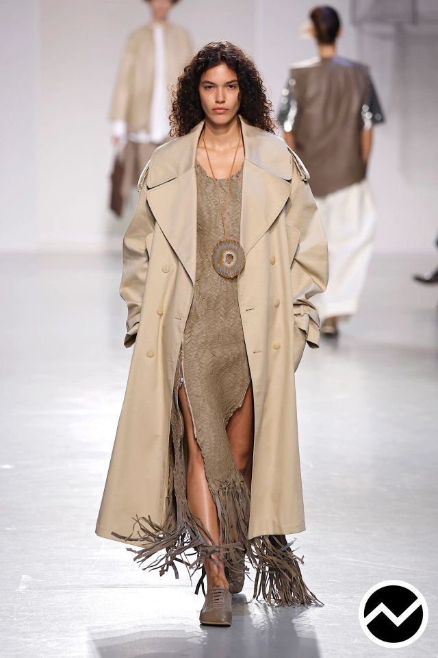 Niccolò Pasqualetti, SS26 womenswear, Trenchcoat, look 15