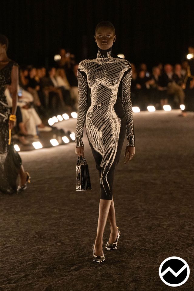 Schiaparelli, SS26 womenswear, Jersey, look 35