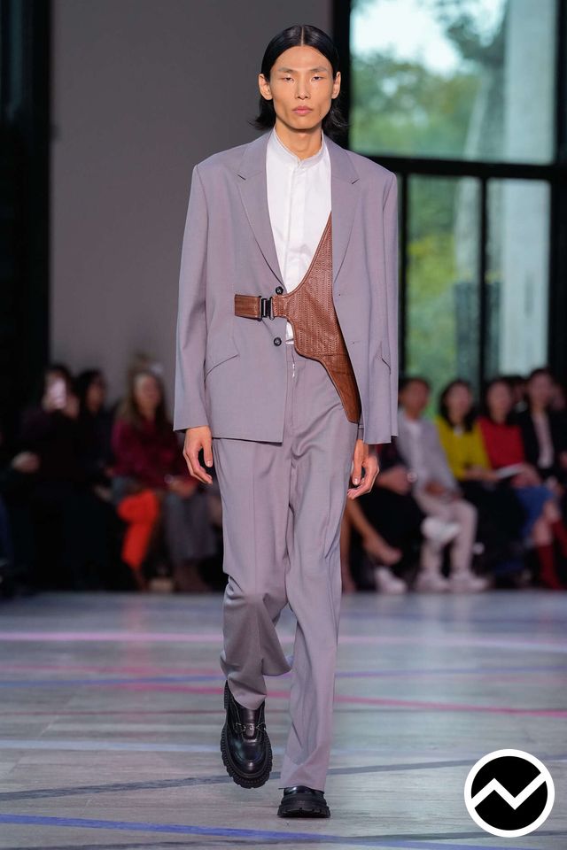 Shiatzy Chen, SS26 menswear, Long Sleeve Jacket, look 20