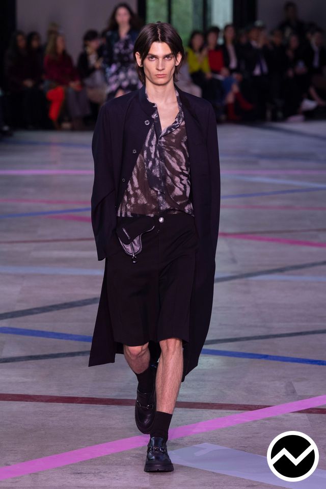 Shiatzy Chen, SS26 menswear, Longline Jacket, look 38