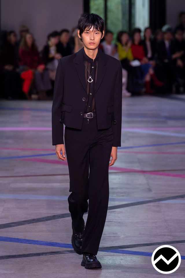 Shiatzy Chen, SS26 menswear, Black, look 57