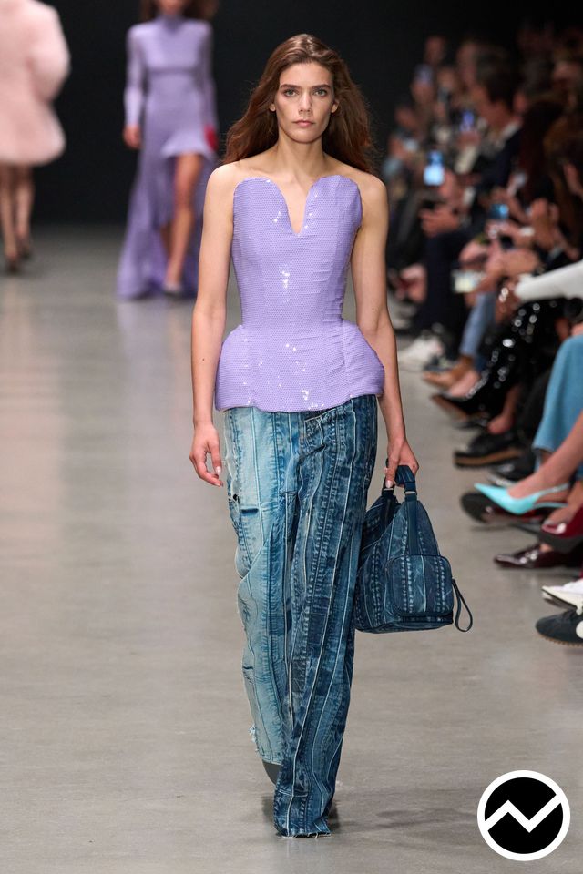 Stella McCartney, SS26 womenswear, Corset Top, look 6