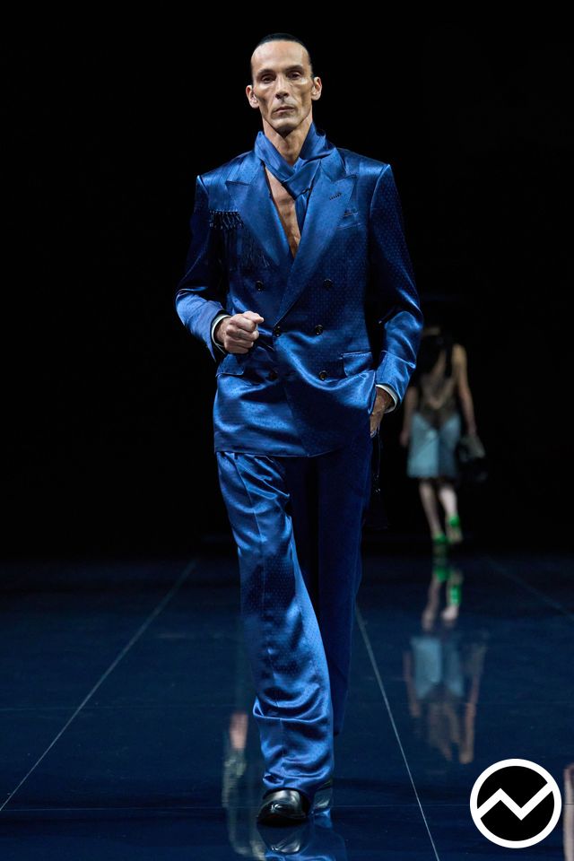 Tom Ford, SS26 menswear, Satin, look 31