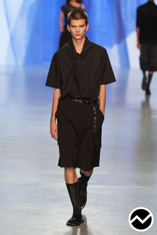 Ujoh, SS26 menswear, Relaxed Shorts, look 41