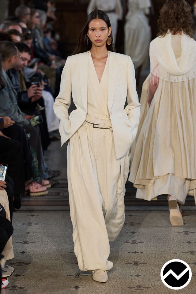 Uma Wang, SS26 womenswear, Side Pocket Pants, look 21