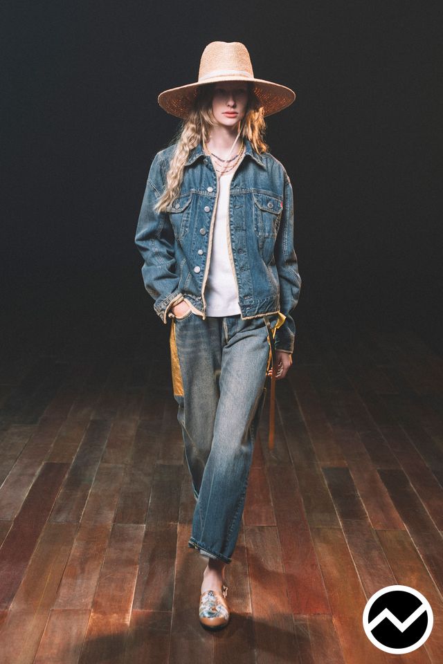 Undercover, SS26 womenswear, Relaxed Jeans, look 20