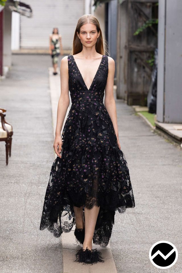 Ungaro, SS26 womenswear, Floral, look 33