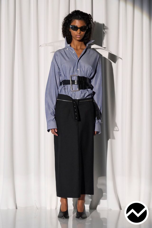 Vaquera, SS26 womenswear, Oversized Shirts, look 2