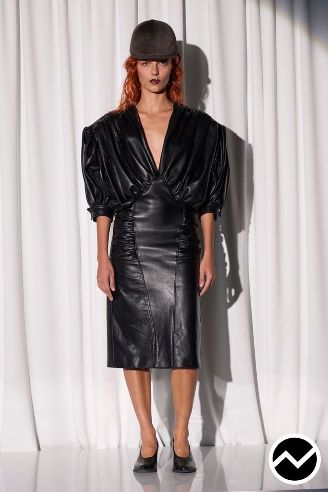 Vaquera, SS26 womenswear, Leather, look 18