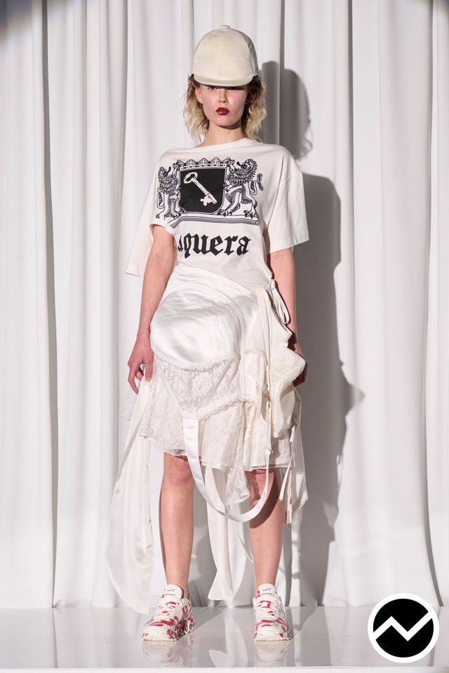 Vaquera, SS26 womenswear, Oversized T-Shirts, look 34