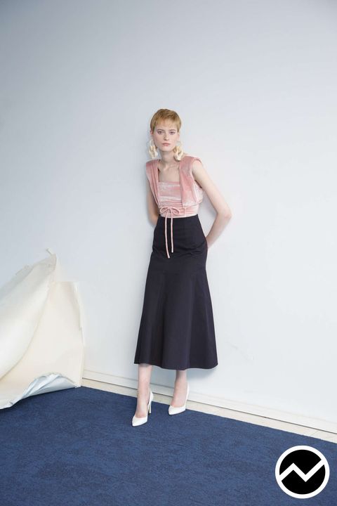 Véronique Leroy, SS26 womenswear, Midi Skirts, look 4
