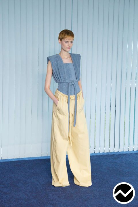 Véronique Leroy, SS26 womenswear, Elasticated Waistline Pants, look 15