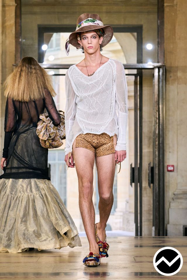 Vivienne Westwood, SS26 menswear, Straight Hem Shorts, look 5